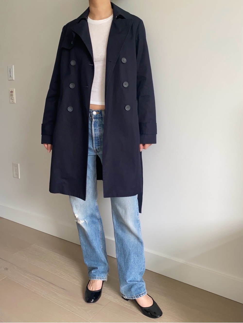 Club Monaco trench coat - Picture 9 of 10